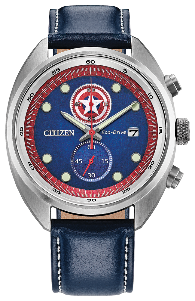 RELOGIO CITIZEN CAPTAIN AMERICA 85TH ANIVERSARIO